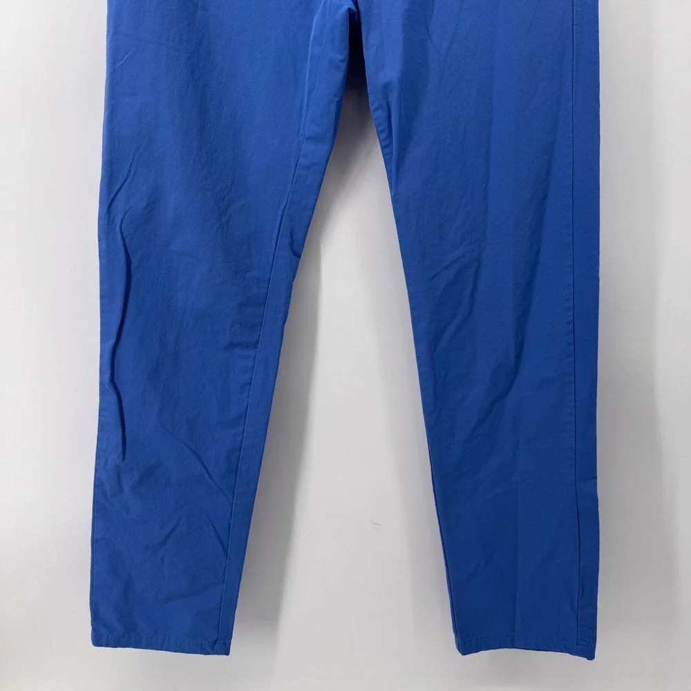 Vineyard Vines On-The-Go Pant Mens 30x32 Blue Stretch Performance Chino Pants